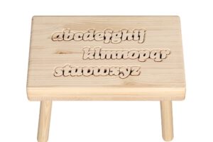 Puzzelkruk met alfabet
