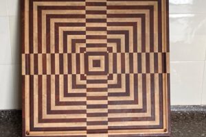 Kopshouten snijplank </br> 37 x 37cm