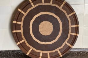 Kopshouten snijplank </br> doorsnede 35cm